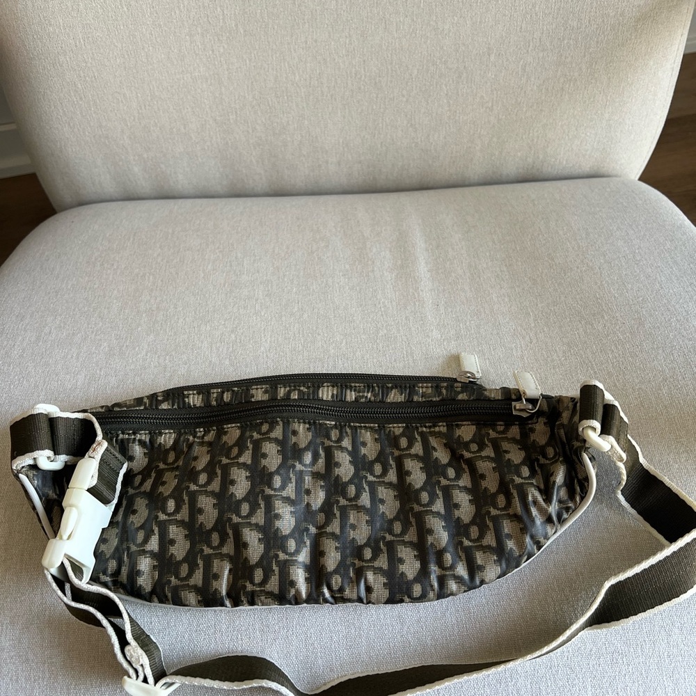 Dior Monogram Trotter No. 2 Bum Bag Waist Pouch Fanny Pack - Picture 2 of 10